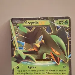 Pokemon Sceptile EX XY53 X&Y Promo Card Moderately Played - Image 2