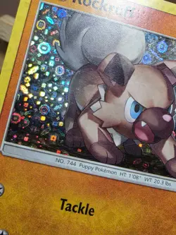 HP Rockruff - Holo Promo - SM Promos - SM06 Pokemon Card - Image 4