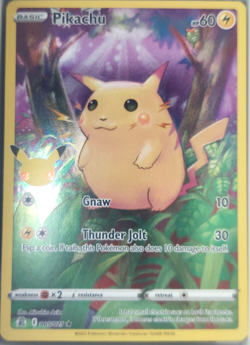 Pokemon Pikachu #005 Celebration Card Game TCG CCG Nintendo - Image 1