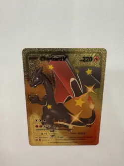 Champion's Path Charizard V 079/073 Secret Rare Gold Foil Pokemon Card FASTSHIP - Image 3