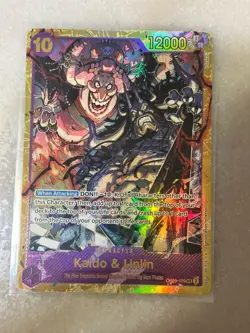 Kaido & Linlin OP08-119 SEC - One Piece TCG - English Card Near-Mint Secret Rare - Image 1