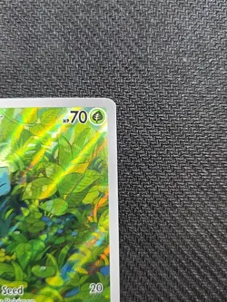 Pokemon TCG Bulbasaur Scarlet & Violet 151 Art Rare Card 166/165 - Image 4