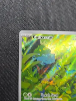 Pokemon TCG Bulbasaur Scarlet & Violet 151 Art Rare Card 166/165 - Image 5