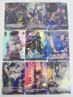 9 ACG Chun-Li Waifu Card Anime Goddess Story Doujin -k12 - Image 1