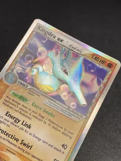 Pokemon Kingdra EX Dragon Frontiers Holo Card 94/101 Delta Species Ultra Rare - Image 3