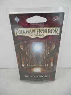 ARKHAM HORROR THE CARD GAME: THE CITY OF ARCHIVES, MYTHOS PACK, NIB, 2018! - Image 1