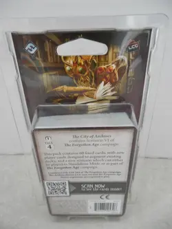 ARKHAM HORROR THE CARD GAME: THE CITY OF ARCHIVES, MYTHOS PACK, NIB, 2018! - Image 2