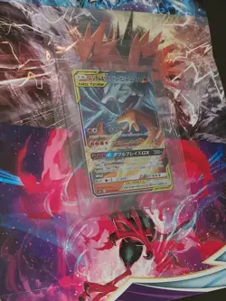 Charizard & Reshiram GX 007/095 RR nm Pokemon Card Game Double Blaze レシラム＆リサートン - Image 4