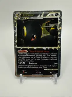 Umbreon (Prime) 86/90 Undaunted Holo Pokemon Card Rare - 2010 - Image 1