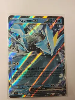 Pokemon TCG Kyurem EX Black Bolt Card Sv: Black Bolt, 028/086, NM Condition - Image 1