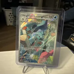 Dewott 106/086 Full Art SIR Pokemon Card TCG White Flare Black Bolt NM - Image 1