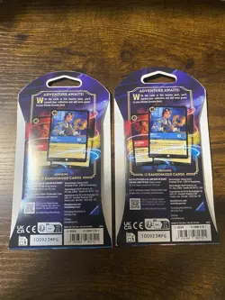 NEW SEALED Disney Lorcana TCG First Chapter English 2 Booster Packs 12 Cards Per - Image 2