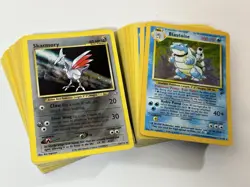 Pokemon Card Lot Wotc Vintage Shadowless Base Set 2 Blastoise Holo 89 Cards - Image 1