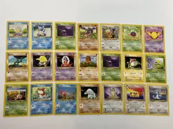 Pokemon Card Lot Wotc Vintage Shadowless Base Set 2 Blastoise Holo 89 Cards - Image 2