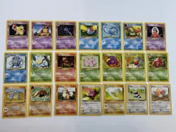 Pokemon Card Lot Wotc Vintage Shadowless Base Set 2 Blastoise Holo 89 Cards - Image 4