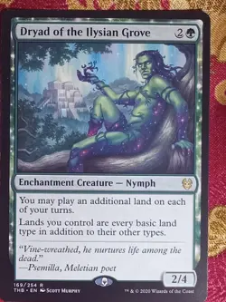Dryad of the Ilysian Grove Theros Beyond Death Magic The Gathering MTG nymph - Image 1
