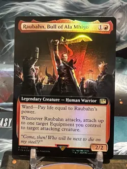 MTG | Raubahn, Bull of Ala Mhigo (Extended Art) [FINAL FANTASY] ✨FOIL✨ - Image 1