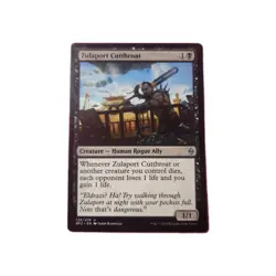 Magic The Gathering Zulaport Cutthroat Human Rogue Battle For Zendikar 126/274 - Image 1