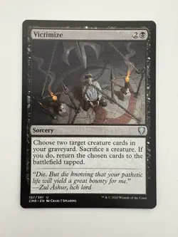 Victimize MTG Magic the Gathering Card NM Near Mint CMR - Image 1