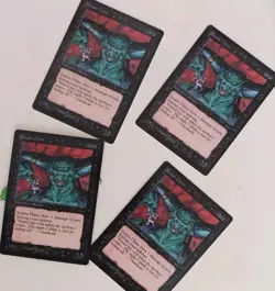 4 X Juzam Djinn MTG P*. R*. O* .x .* Y - Image 1