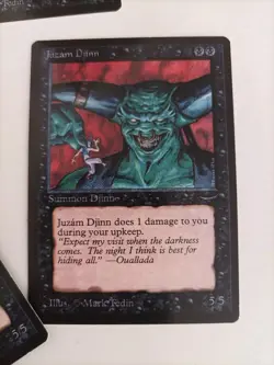 4 X Juzam Djinn MTG P*. R*. O* .x .* Y - Image 2