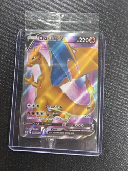 Charizard V SWSH050 Black Star Promo Sealed Champions Path Pokemon TCG NM/M - Image 1