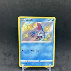 Sobble Shining Fates SV025/SV122 Holo Shiny Holo Rare Pokemon TCG - Image 2