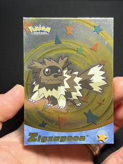 Topps Pokemon Advanced Zigzagoon #89 holo foil - Image 1