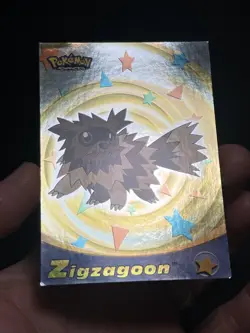 Topps Pokemon Advanced Zigzagoon #89 holo foil - Image 2