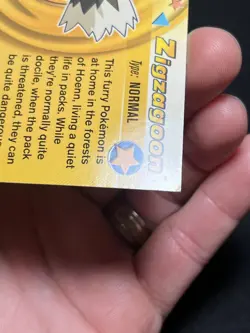 Topps Pokemon Advanced Zigzagoon #89 holo foil - Image 5