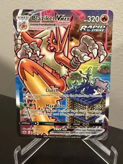 Pokemon TCG Blaziken VMAX 201/198 SWSH Chilling Reign Alternate Art Holo NM - Image 1