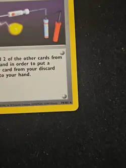 1999 Pokemon TCG Trainer Item Finder Base Set 74/102 Rare Regular Unlimited - Image 4