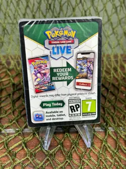 *STAMPED* Pokemon TCG: Brilliant Stars ~ LUCARIO DECK SWSH186 PROMO SEALED - Image 2