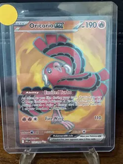 Pokemon TCG Phantasmal Flames Oricorio Ex 110/094 Ultra Rare Full Art NM - Image 1