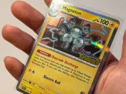 Magneton 153 SVP Promo Holo Surging Sparks Stamped NM Pokemon - Image 3