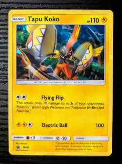 Tapu Koko SM31 [Sun & Moon] Black Star Promo Holo - Pokemon TCG - NM - Image 1