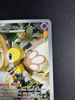 Pokemon TCG Lillie's Ribombee Holo, Journey Together Illustration, 164/159 NM - Image 2