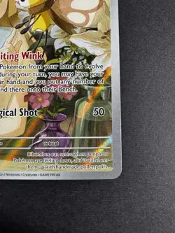 Pokemon TCG Lillie's Ribombee Holo, Journey Together Illustration, 164/159 NM - Image 5