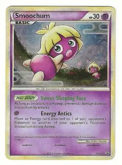 Pokemon TCG Smoochum HGSS13 Vintage Black Star Promo - Image 1