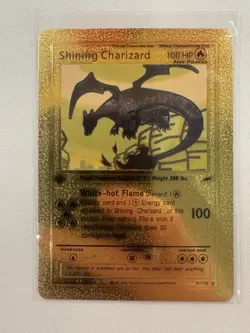 Pokemon TCG Shining Charizard Neo Destiny Holo 107/105 MINT - Image 1