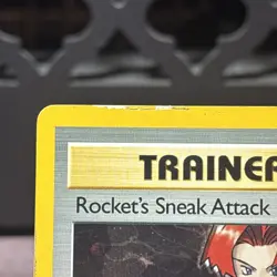 Pokemon TCG Rockets Sneak Attack Trainer Holo Rare 16/82 - Image 2