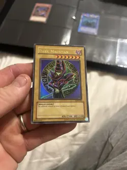 Dark Magician LOB-005 The Legend of Blue Eyes White Dragon Unlimited - Image 1