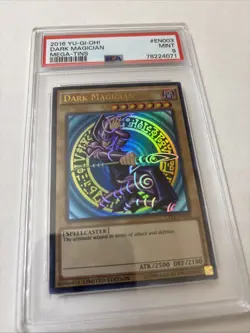 2016 Yu-Gi-Oh! Dark Magician [CT13-EN003] Ultra Rare PSA 9 - Image 2