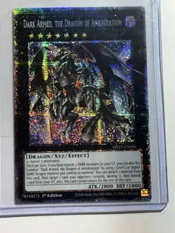 Yugioh! TCG - Dark Armed, the Dragon of Annihilation - Starlight Rare MP25-EN036 - Image 2