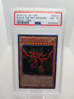 2016 YUGIOH PSA SLAB LOT X3 FOIL LEGENDARY MEGA TINS EXODIA OBELISK SLIFER - Image 2