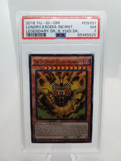 2016 YUGIOH PSA SLAB LOT X3 FOIL LEGENDARY MEGA TINS EXODIA OBELISK SLIFER - Image 4