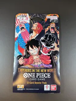 One Piece OP-09 Emperors in the New World One Piece Sleeved Booster Pack English - Image 1