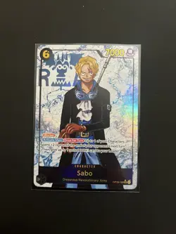 One Piece TCG Sabo SEC Alternate Alt Art (Parallel) OP13-120 - NM - English - Image 1