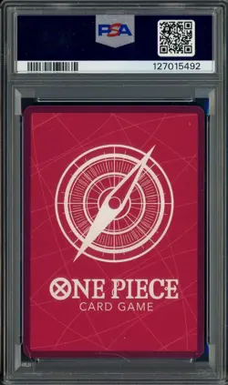 2025 ONE PIECE PROMOS BVB X ONE PIECE MATCH DAY 2025 #003 MONKEY D. LUFFY PSA 10 - Image 2