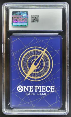 2025 ONE PIECE CCG JAPANESE SHANKS SUPER RARE OP09-004 CGC 10 B PT - Image 2